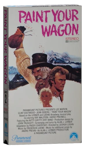 Paint Your Wagon VHS, Paramount Home Video