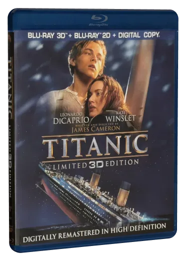 Titanic Blu-ray, Paramount Pictures