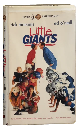 Little Giants VHS, Warner Home Video
