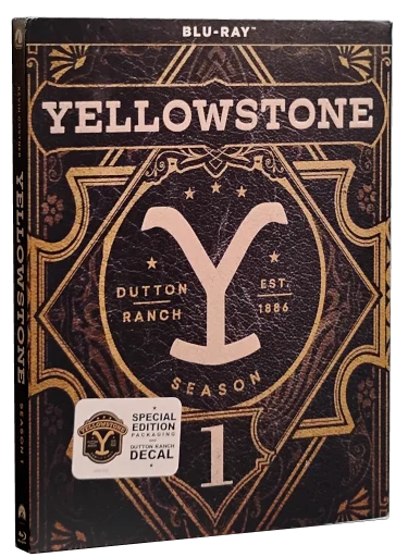 Yellowstone Blu-ray, Paramount