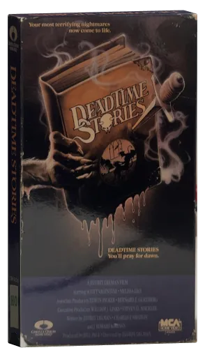 Deadtime Stories VHS, Cineplex Odeon Home Video