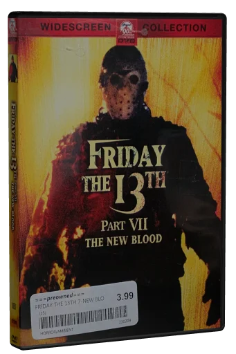Friday the 13th Part VII - The New Blood DVD, Paramount Pictures