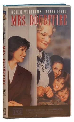 Mrs. Doubtfire VHS, Fox Video