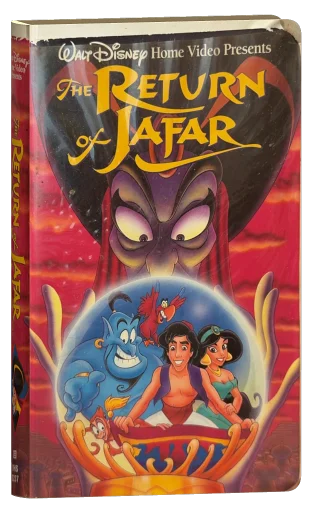 The Return of Jafar VHS, Walt Disney Home Video