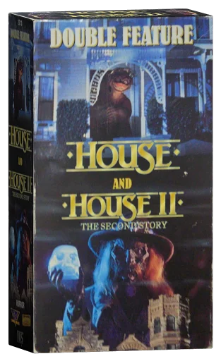 House and House II: The Second Story VHS cover