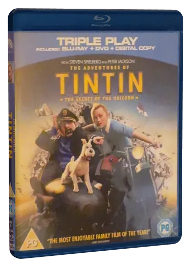 The Adventures of Tintin Blu-ray, Paramount Pictures