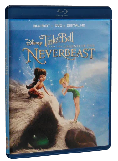 Tinker Bell and the Legend of the NeverBeast Blu-ray, Disney