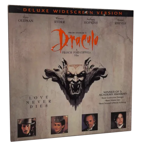 Bram Stoker's Dracula Laserdisc, Columbia TriStar Home Video