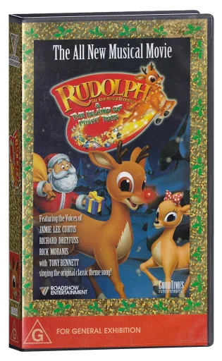 Rudolph the Red-Nosed Reindeer & the Island of Misfit Toys VHS, Roadshow Entertainment
