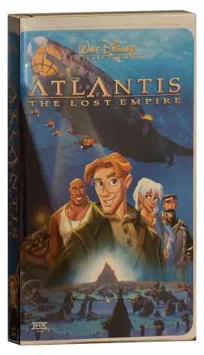 Atlantis: The Lost Empire VHS, Buena Vista Home Entertainment