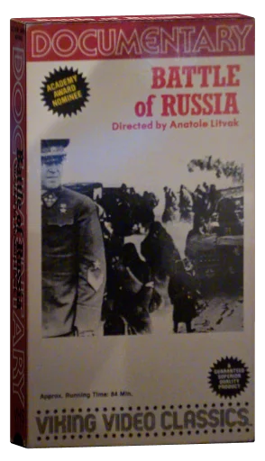 World War II: The Battle of Russia / The Battle of China VHS cover