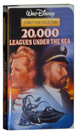 20,000 Leagues Under the Sea VHS, Buena Vista Home Video