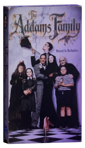 The Addams Family VHS, Paramount Home Video