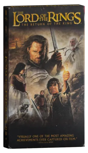 The Lord of the Rings: The Return of the King VHS, New Line Home Entertainment
