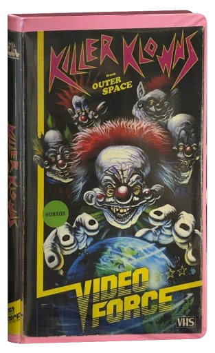Killer Klowns from Outer Space VHS, Video Force