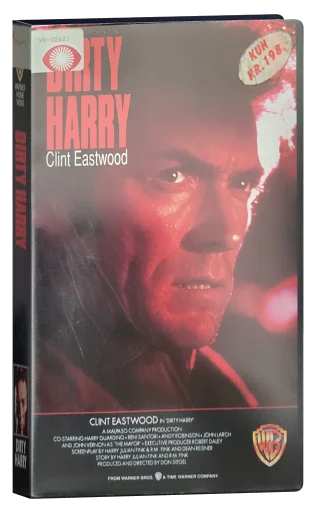 Dirty Harry VHS, Warner Home Video