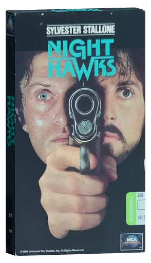 Nighthawks VHS, MCA Universal Home Video