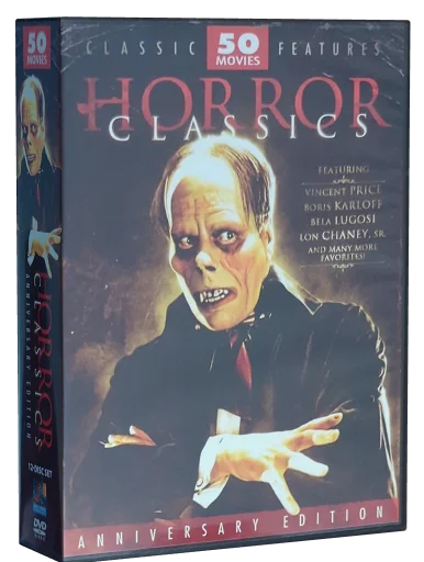 50 Horror Classics DVD, Mill Creek Entertainment