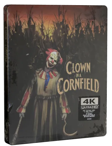 Clown in a Cornfield 4K-UHD cover