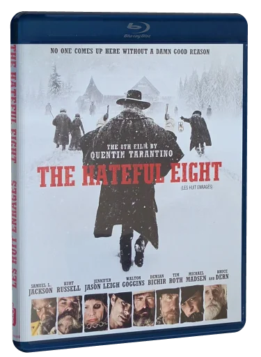 The Hateful Eight Blu-ray cover