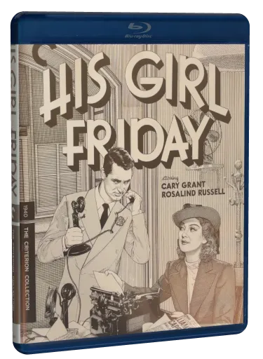 His Girl Friday Blu-ray, The Criterion Collection