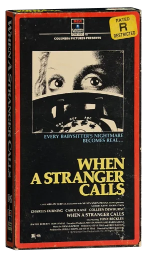 When a Stranger Calls VHS, RCA/Columbia Pictures Home Video