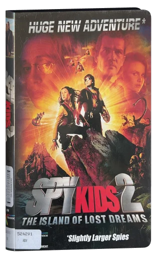 Spy Kids 2: The Island of Lost Dreams VHS, Ster-Kinekor