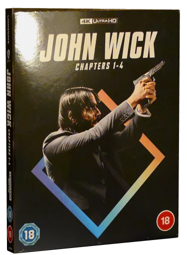 John Wick Chapters 1-4 4K-UHD, Lionsgate