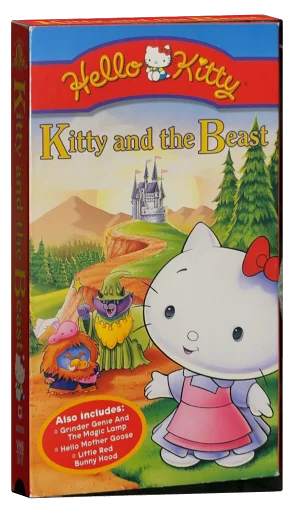Hello Kitty: Kitty And The Beast VHS cover