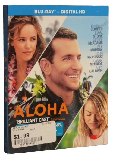 Aloha Blu-ray, Sony Pictures Home Entertainment