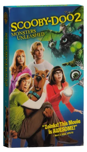 Scooby-Doo 2: Monsters Unleashed VHS, Warner Home Video