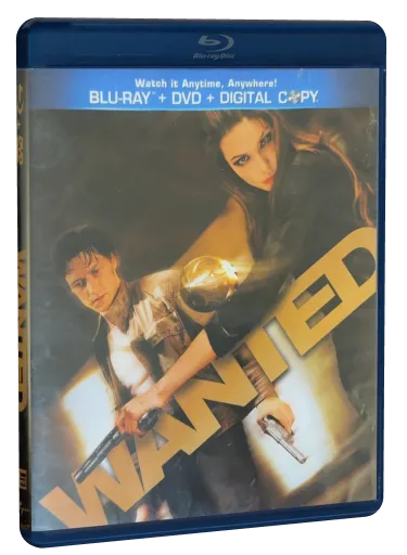 Wanted Blu-ray cover
