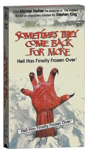 Sometimes They Come Back VHS, Trimark Home Video