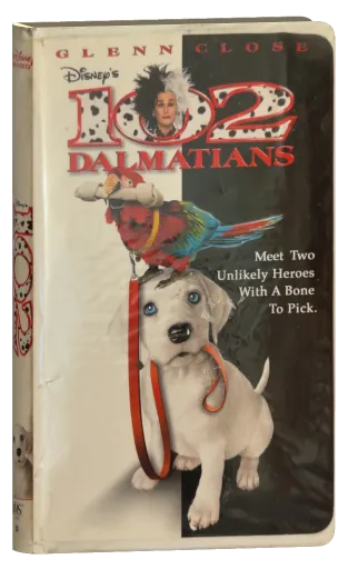 102 Dalmatians VHS, Buena Vista Home Entertainment