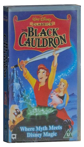 The Black Cauldron VHS, Buena Vista Home Entertainment