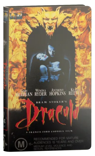 Bram Stoker's Dracula VHS, Columbia Tristar