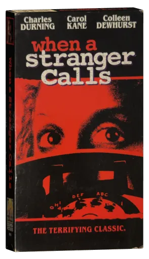 When a Stranger Calls VHS, Columbia TriStar Home Video