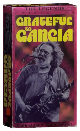 Grateful to Garcia VHS cover
