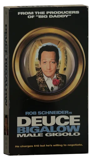Deuce Bigalow: Male Gigolo VHS, Touchstone Home Video