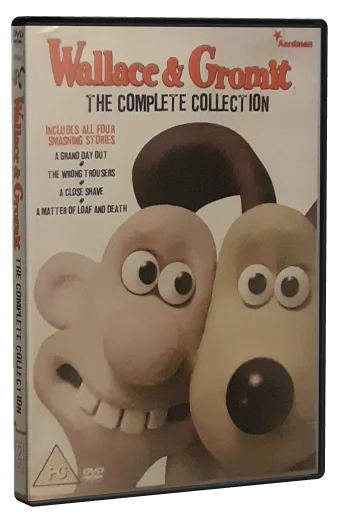 Wallace and gromit the complete collection DVD, Aardman