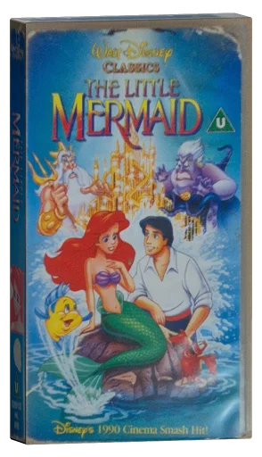 The Little Mermaid VHS, Buena Vista Home Video