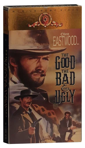 The Good, the Bad and the Ugly VHS, MGM/UA Home Video
