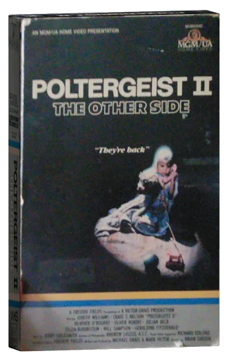 Poltergeist II: The Other Side VHS, MGM