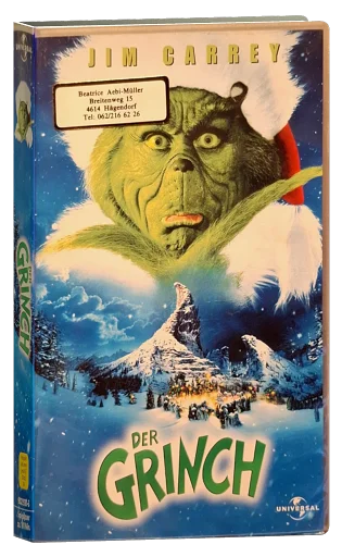 How the Grinch Stole Christmas VHS, Universal Studios Home Video