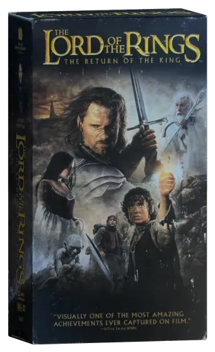 The Lord of the Rings: The Return of the King VHS, New Line