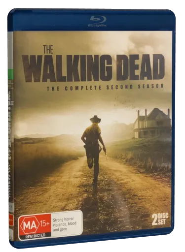 The Walking Dead Second Season Blu-ray cover