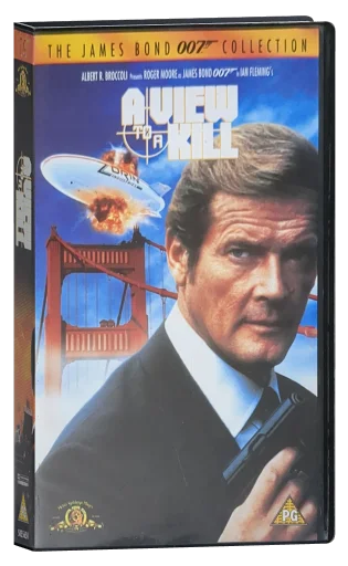 A View to a Kill VHS, Warner Home Video