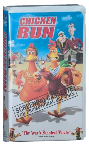 Chicken Run VHS, DreamWorks Home Entertainment
