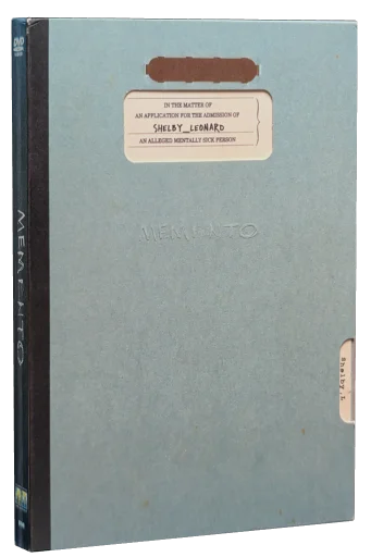 Memento DVD, Columbia TriStar Home Entertainment