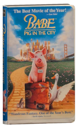 Babe: Pig in the City VHS, Universal Studios Home Video